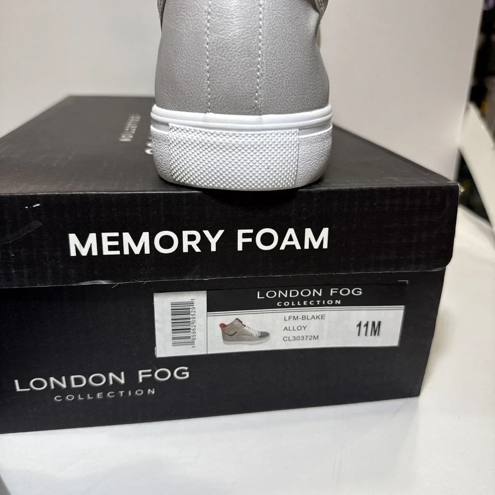 London Fog LFM - Blake  Gray Allot‎ Men's Size 11M New